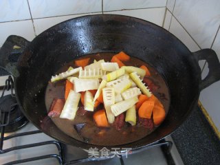 Stewed Spring Bamboo Shoots with Duck Leg recipe