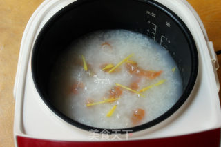 Fresh and Sweet Seafood Shrimp Congee recipe