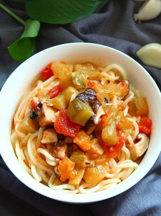 Tomato Diced Noodles recipe