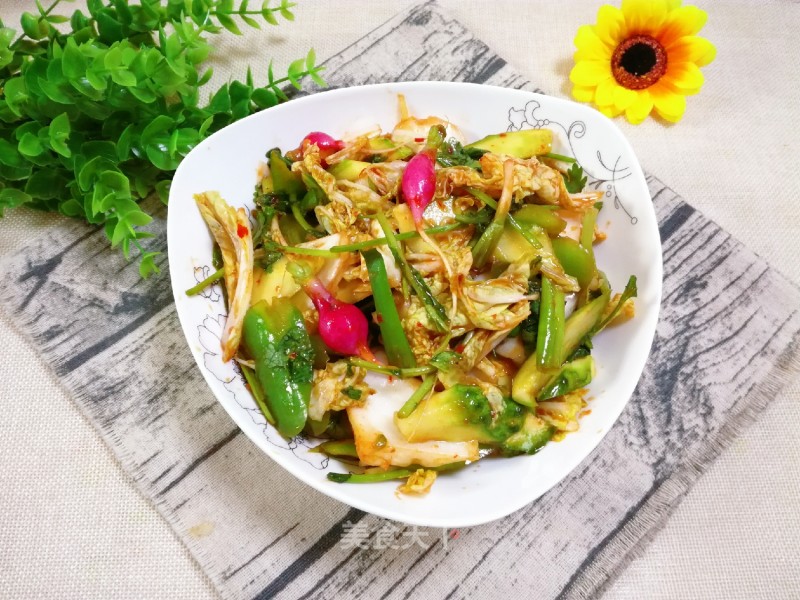 #夏懒人饭# Appetizing and Refreshing Big Mixed Dishes recipe