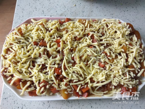 Tomato Chicken Baked Rice recipe