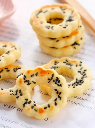 Black Sesame Yam Ring Baby Food Supplement Recipe recipe