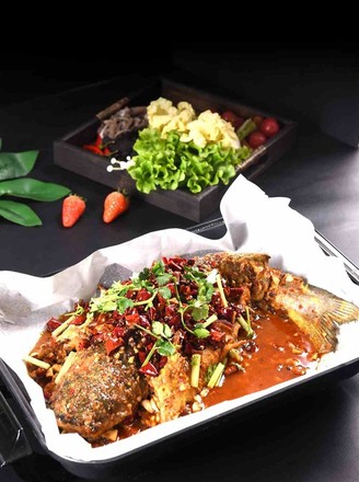 Grilled Fish on Thai-yaki Paper