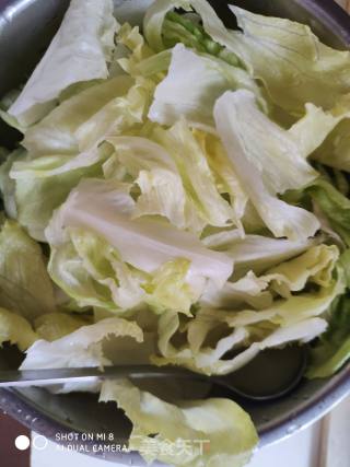 Quick Hand Fried Western Lettuce with Oyster Sauce recipe