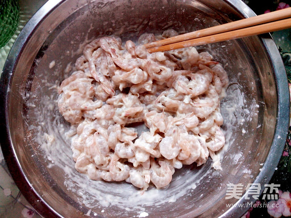 Fried Green Prawns recipe