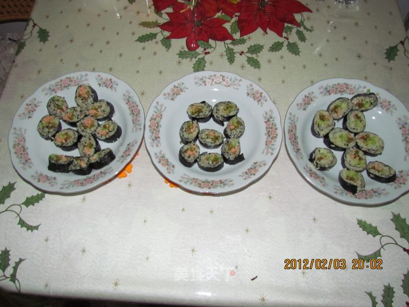 Sauerkraut Sushi