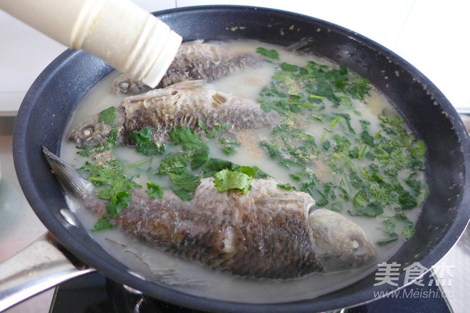 Homemade Crucian Carp Soup recipe