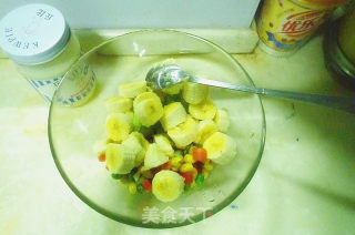 Sweet Fruit and Vegetable Salad recipe