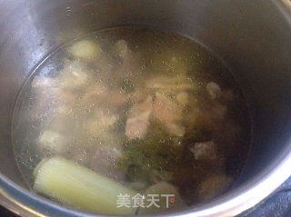 Wakame Beef Brisket Soup recipe