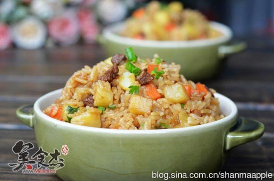 Beef and Potato Braised Rice recipe