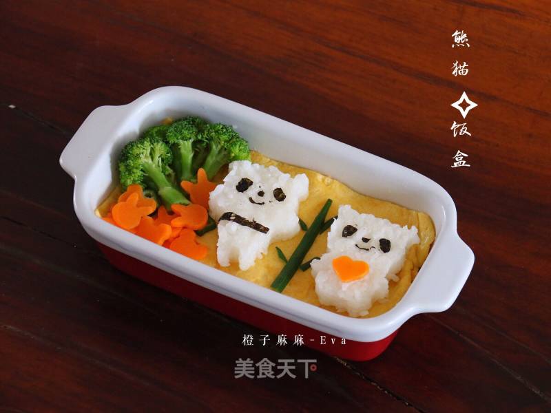 Panda Lunch Box recipe
