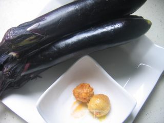 [hunan Cuisine] Eggplant with Salt and Egg Yolk recipe