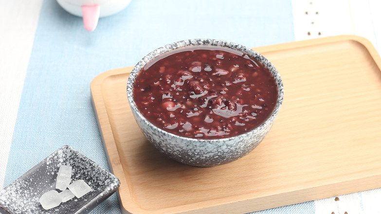 Purple Potato and Black Rice Porridge recipe