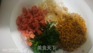 Golden Fried Rice (dinner for One Person) recipe