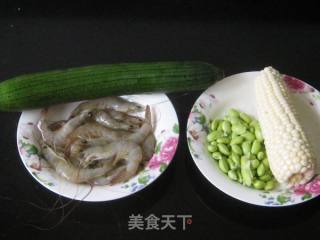 Stir-fried Shrimp with Mixed Vegetables recipe