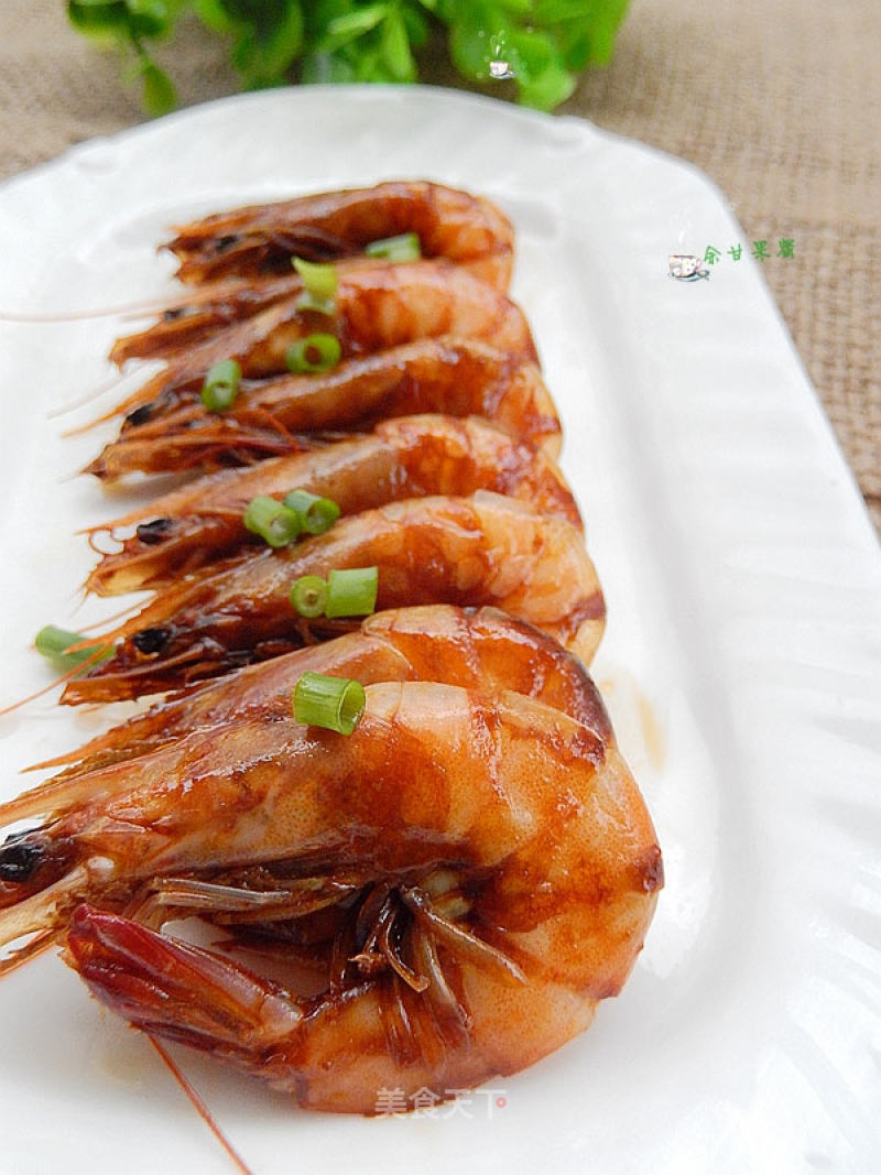 Braised Prawns in Sauce recipe