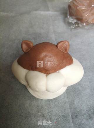 Tian Hamster Black Sesame Glutinous Rice Balls #aca Baking Star Competition# recipe