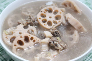 Lotus Root Pork Ribs Soup recipe