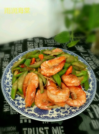 Loofah Shrimp recipe