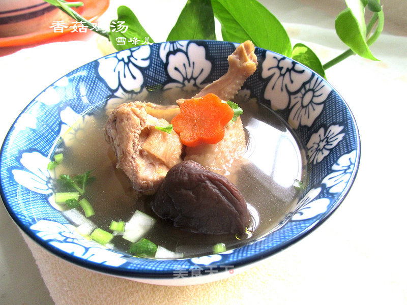 Mushroom Hen Soup recipe