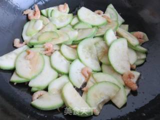 Fried Zucchini with Shrimp recipe