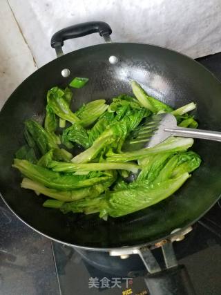 Lettuce in Oyster Sauce recipe
