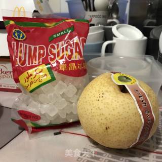 Red Wine Rock Sugar Pear recipe