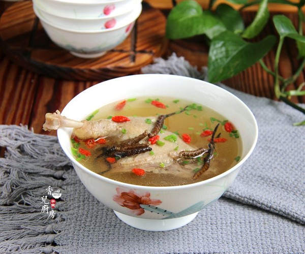 Stewed Duck with Cordyceps recipe