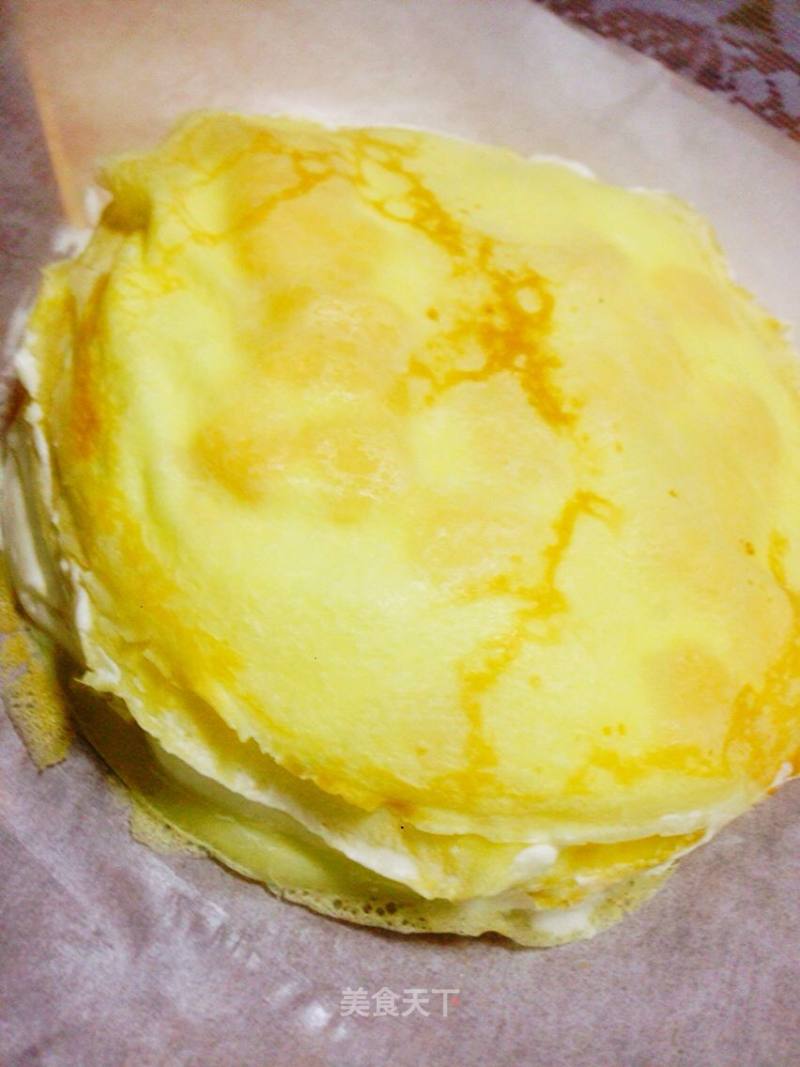 #aca烤明星大赛#mango Melaleuca Cake (6 Inches) recipe