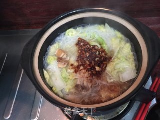 Cabbage Vermicelli in Clay Pot recipe