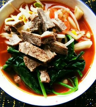 Tomato Beef (hollow) Noodles recipe