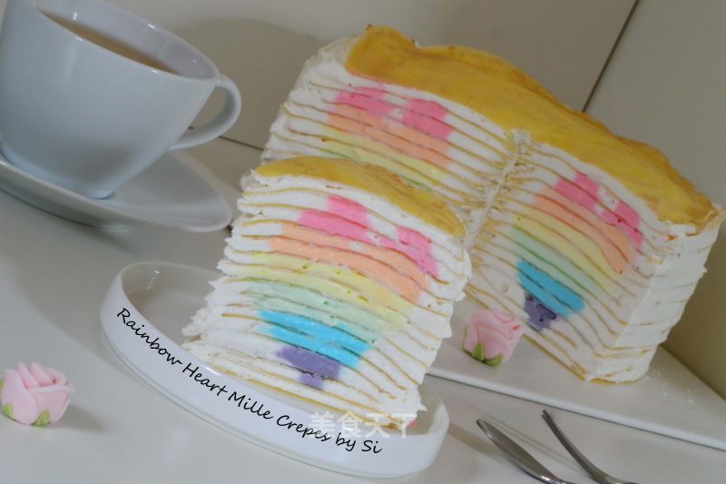 Rainbow Love Melaleuca Cake recipe