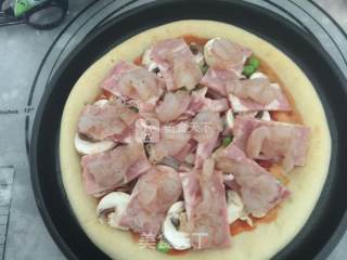 Bacon and Shrimp Pizza recipe