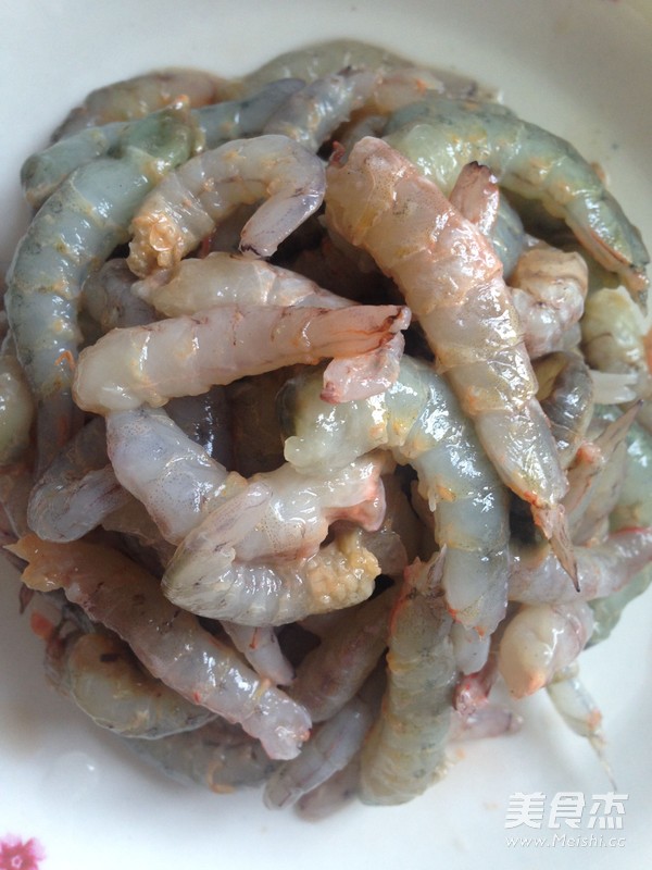 Three-color Shrimp recipe