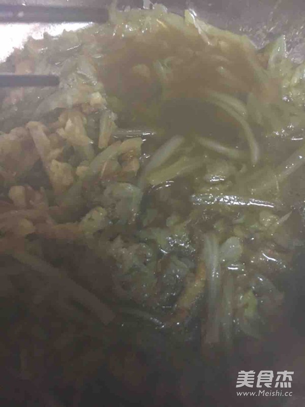 Northeastern Cuisine Pork Belly and Cabbage Stewed Vermicelli recipe