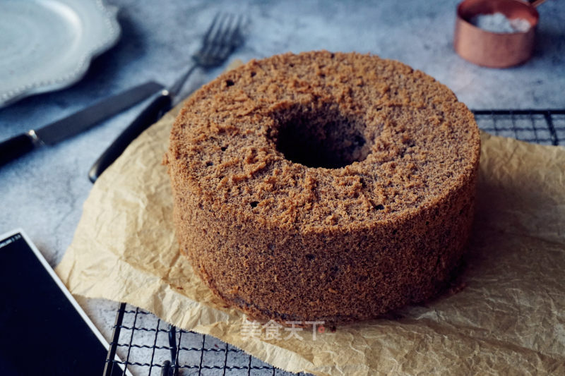 Black Rice Chiffon Cake recipe