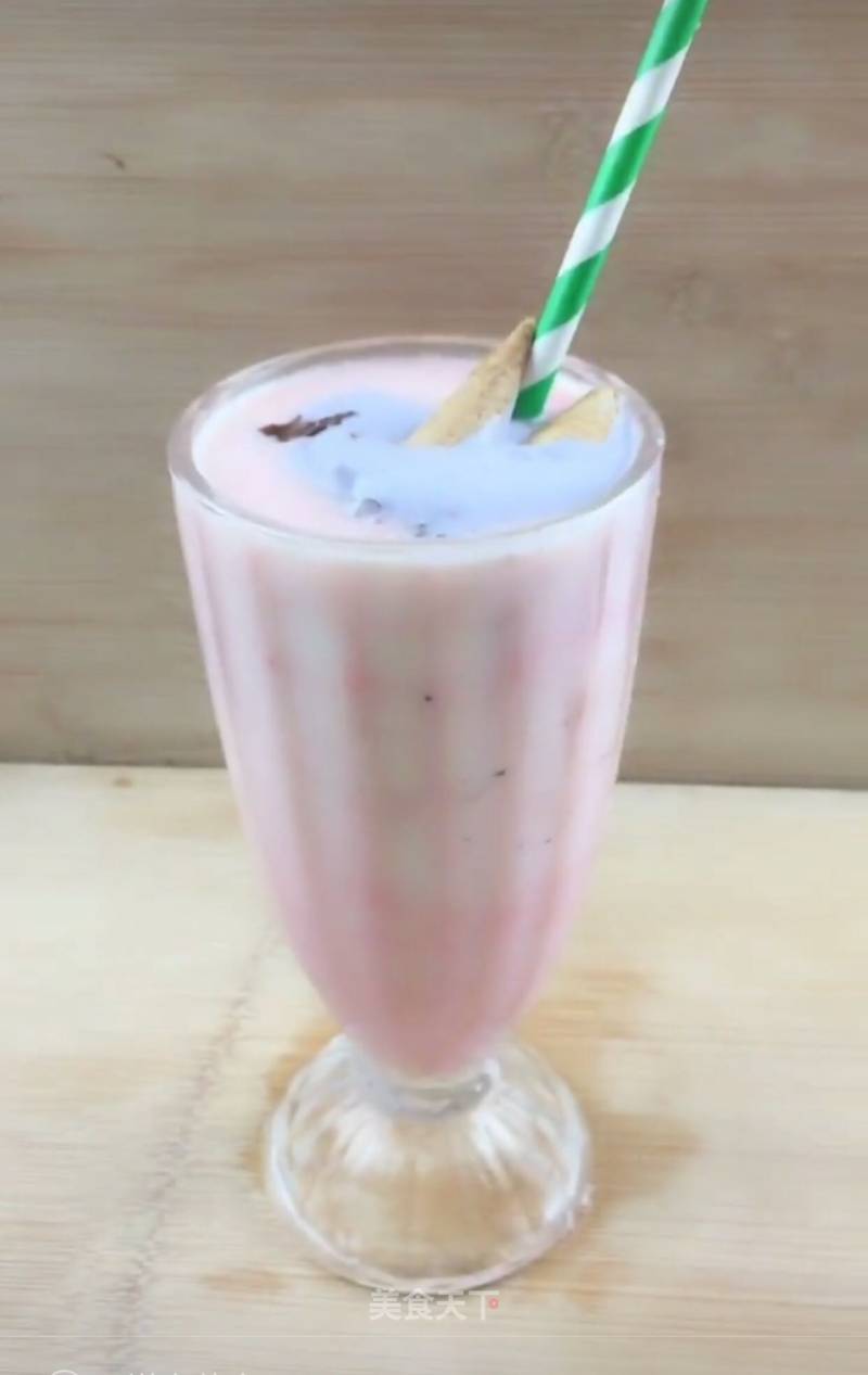 Three-color Milkshake recipe