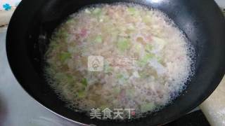Loofah and Egg Flower Lump Soup recipe