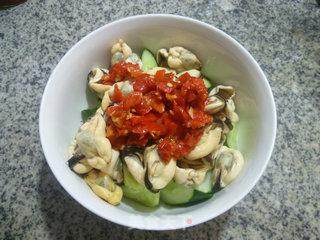 Cucumber Mixed with Mussels recipe