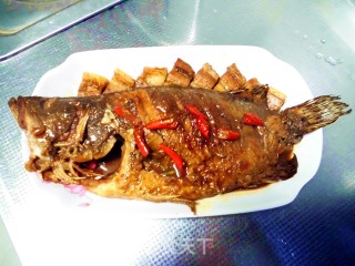 Braised Smelly Mandarin Fish recipe