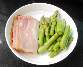 Asparagus, Shrimp and Bacon Wraps recipe