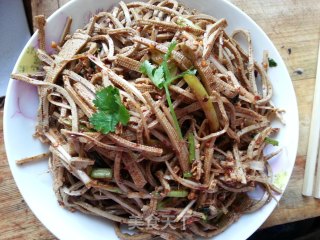 Sichuan Flavor! Cold Tofu Shreds recipe