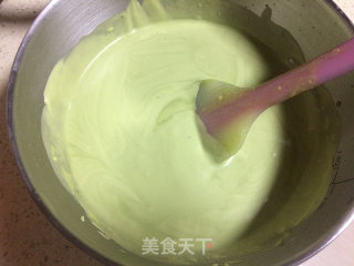 #柏翠大赛#coconut Fragrant Matcha Mousse recipe