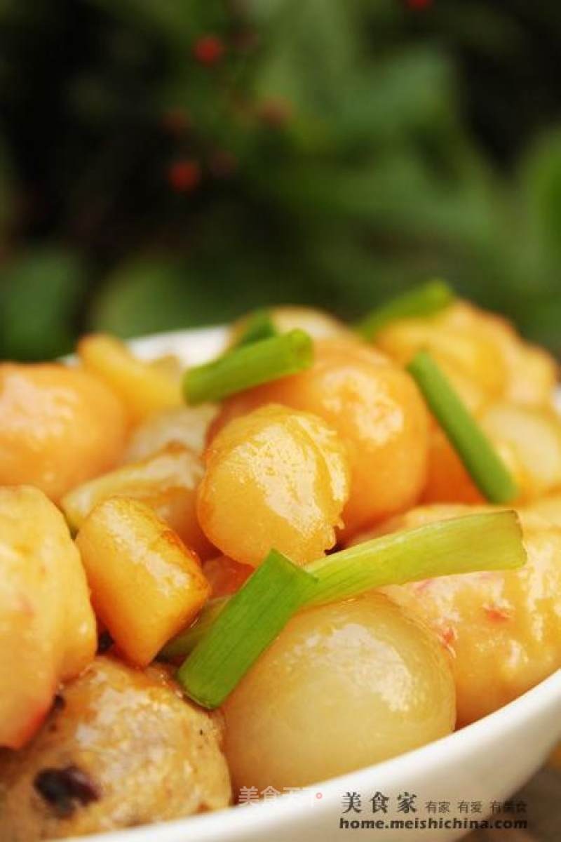 Double Scallop Stewed Balls recipe