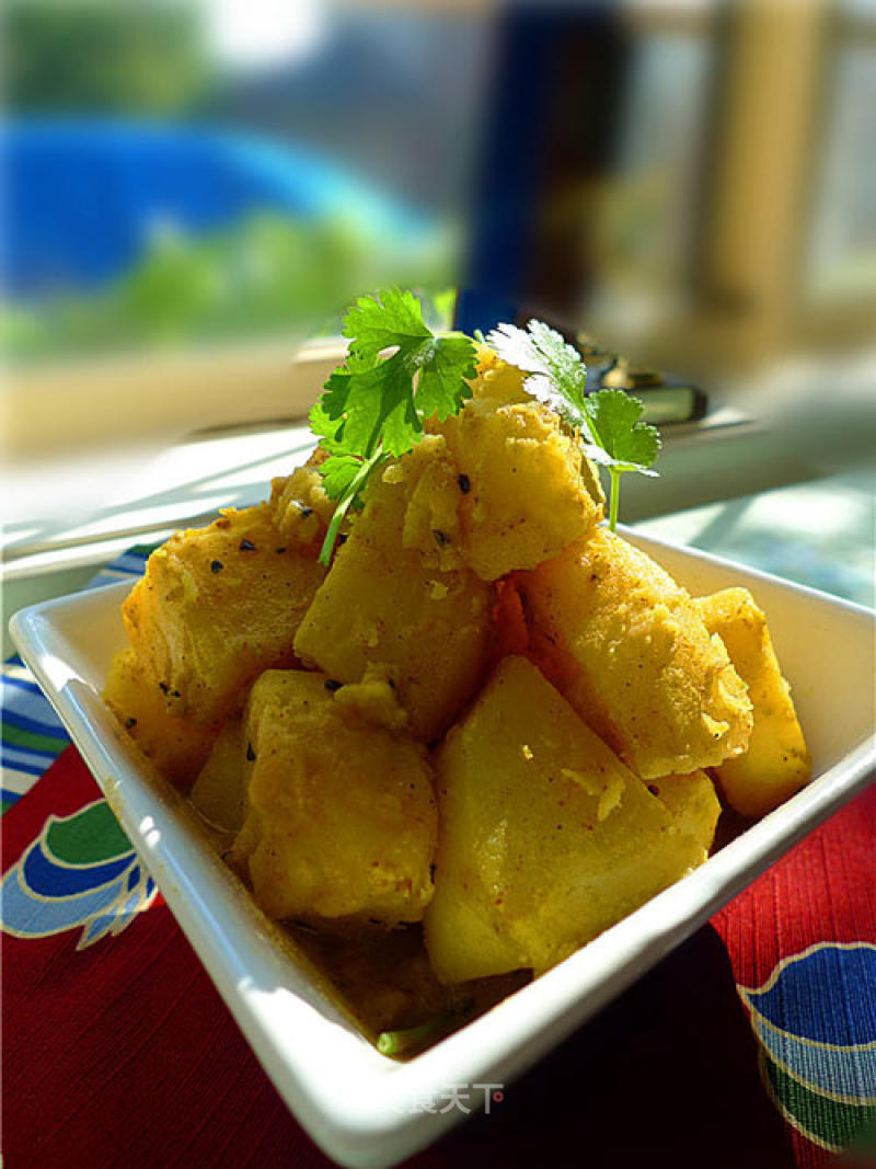 Ordinary Curry Potatoes recipe