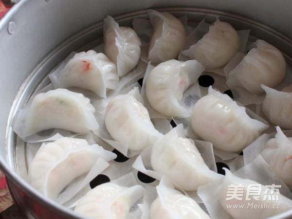 Cod Crystal Shrimp Dumplings recipe