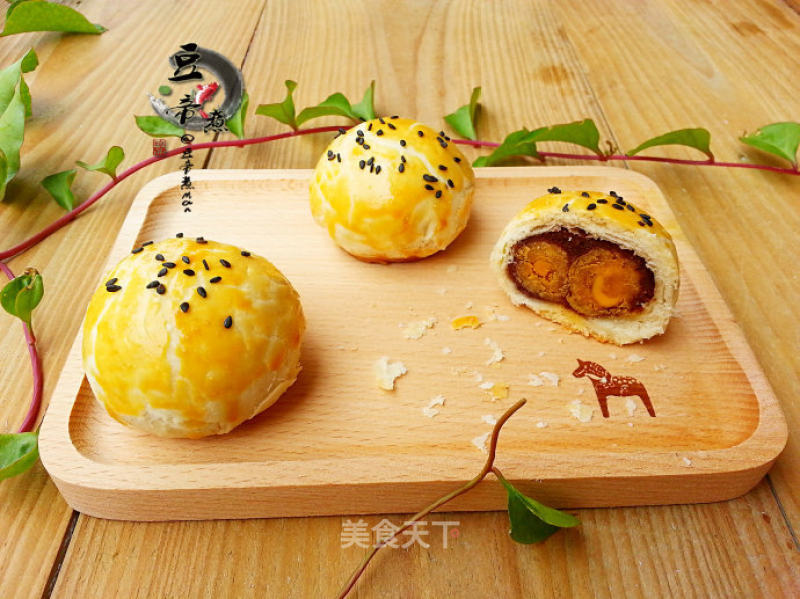 #aca烤明星大赛# Egg Yolk Crisp recipe