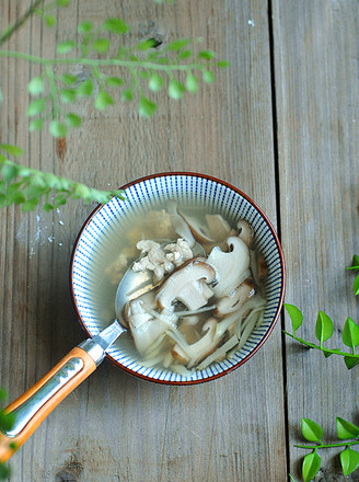 Mushroom Pork Soup recipe