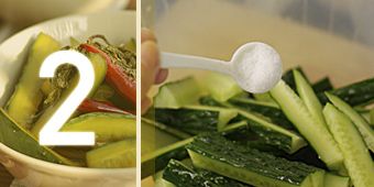 Cold Pickled Cucumber recipe