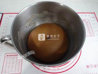 #aca烤明星大赛#——mochi-filled Cocoa Soft European Buns recipe